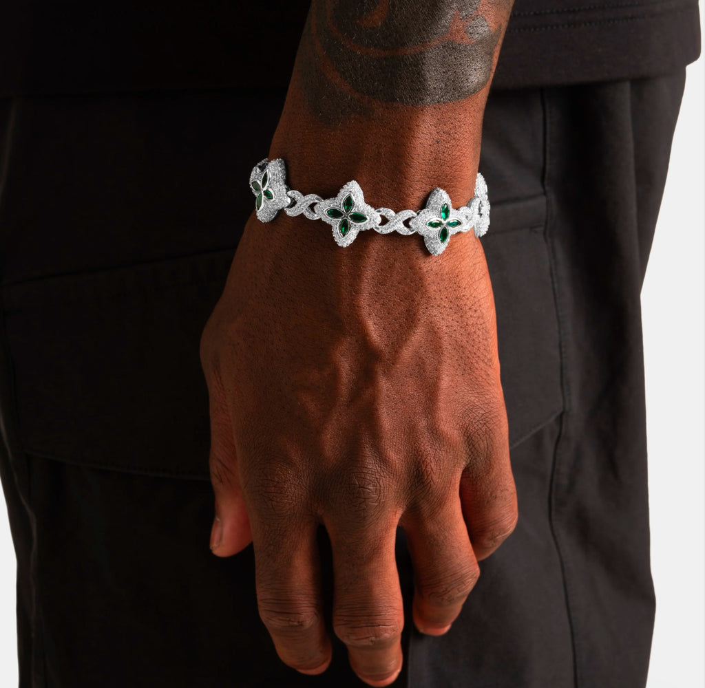 Bracelet Trèfle Vert